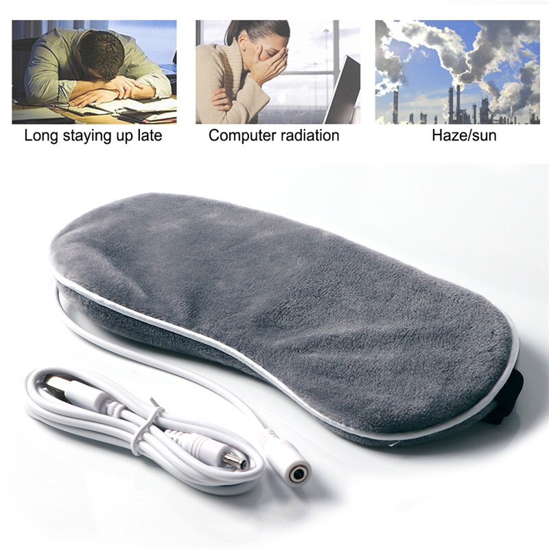 Flannel USB Heating Eye Patch Flannel USB Heating Eye Patch