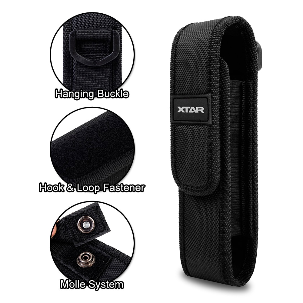 Flashlight Holster Camping Light Pouch