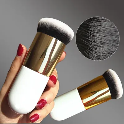 Flat Foundation Brush Makeup Applicator Flat Foundation Brush Makeup Applicator