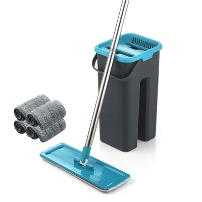 Flat Mop Microfiber Floor Cleaner Flat Mop Microfiber Floor Cleaner