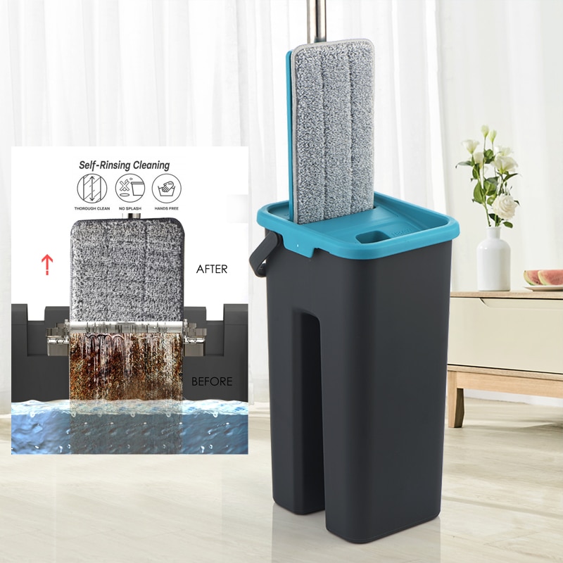 Flat Mop Microfiber Floor Cleaner Flat Mop Microfiber Floor Cleaner