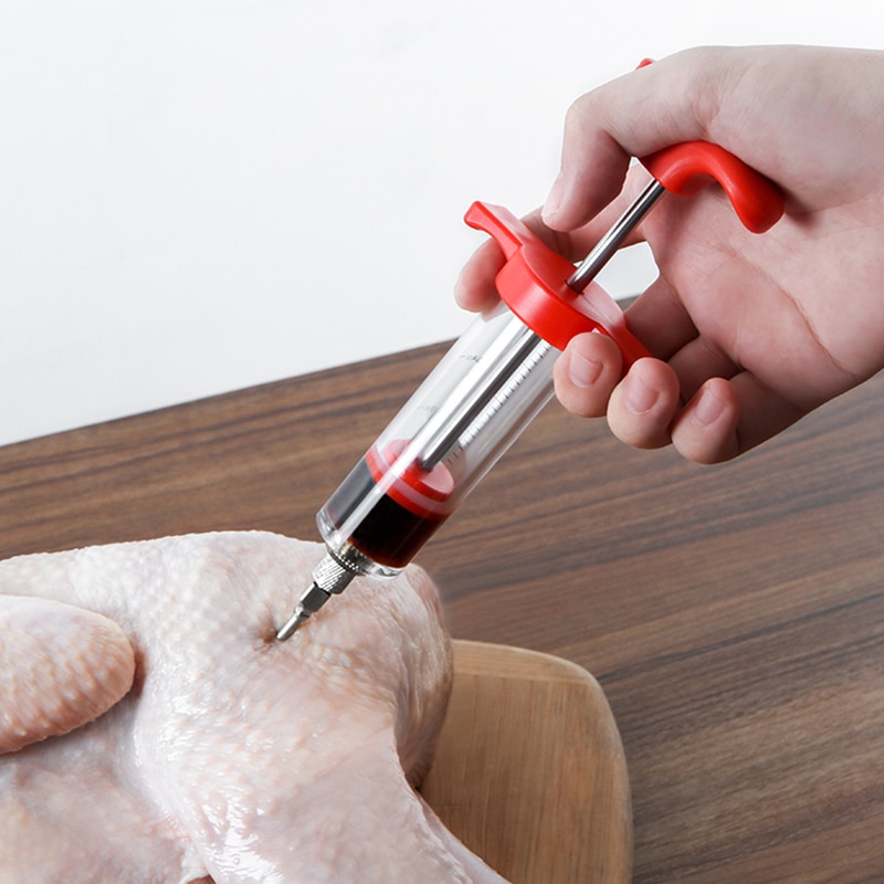 Flavor Marinade Meat Injector Syringe Flavor Marinade Meat Injector Syringe