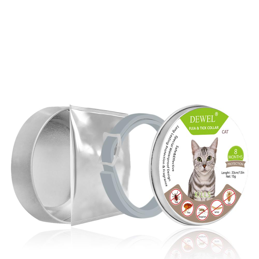 Flea and Tick Collar for Cats 8 Months Protection Flea and Tick Collar for Cats 8 Months Protection