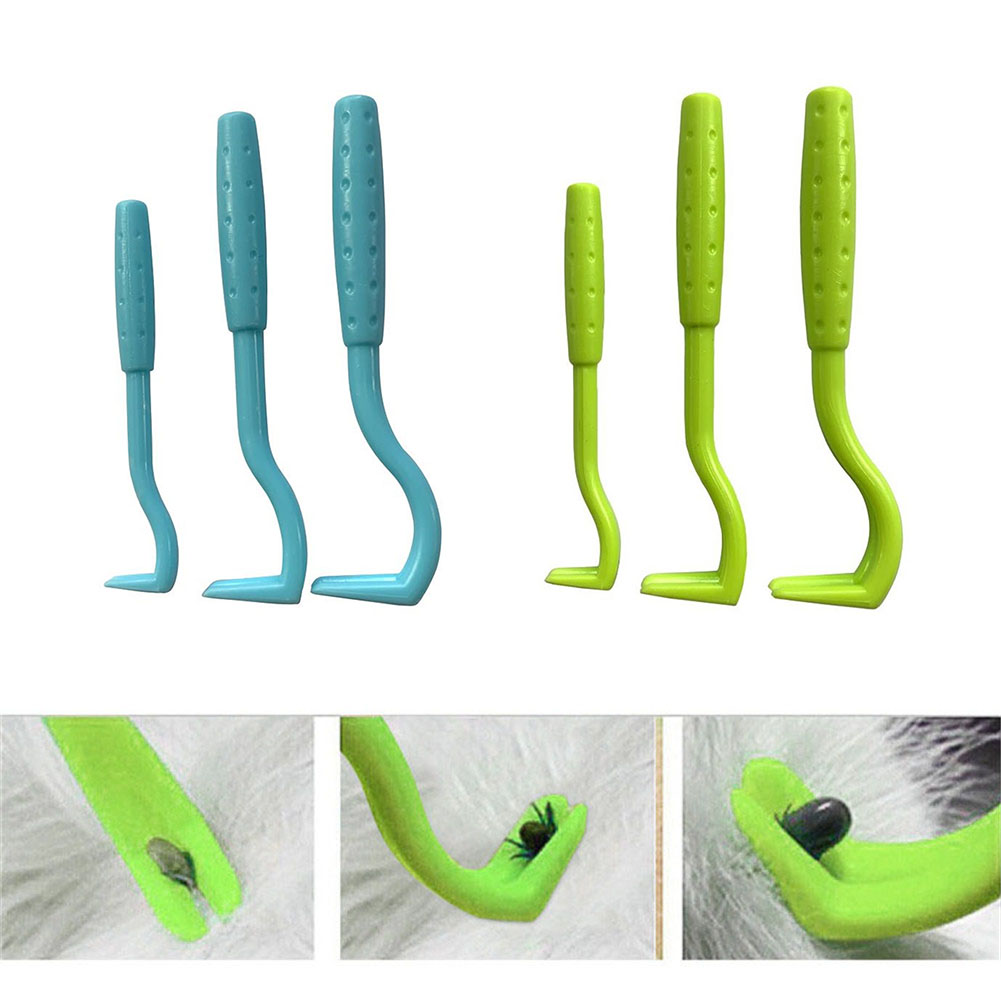 Flea and Tick Picker Hook Tool (3 pcs) Flea and Tick Picker Hook Tool (3 pcs)