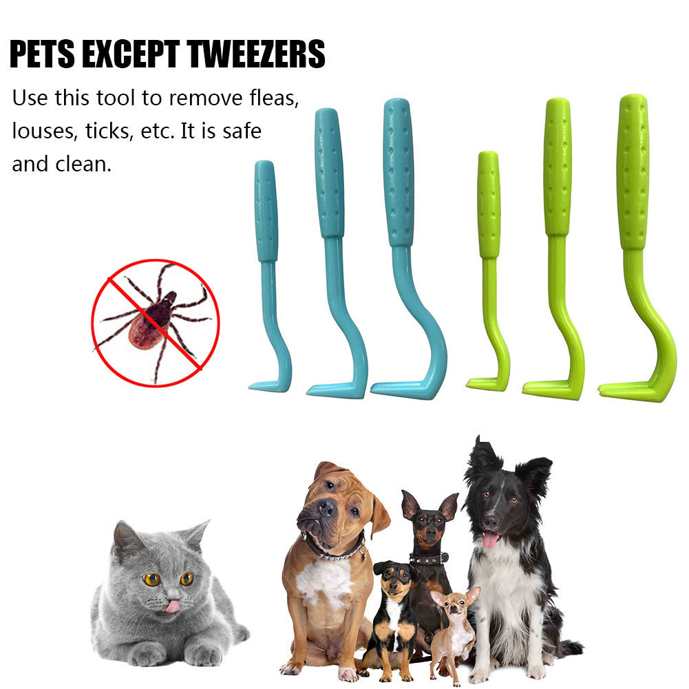 Flea and Tick Picker Hook Tool (3 pcs)