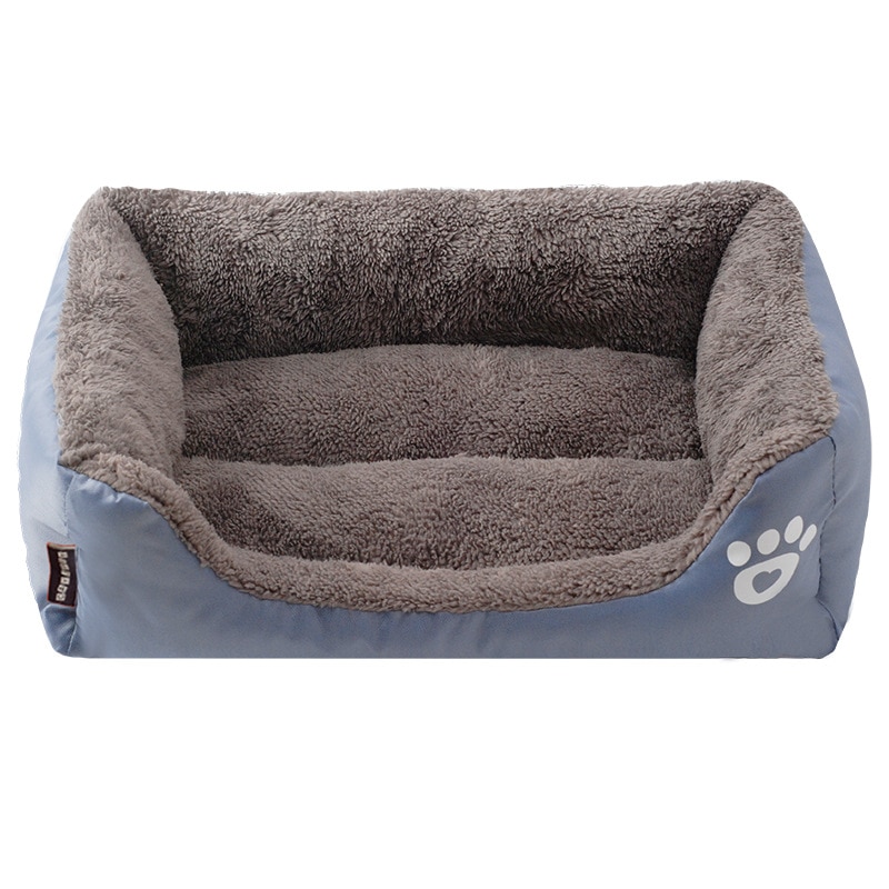 Fleece Dog Bed with Waterproof Bottom