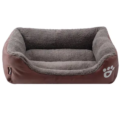 Fleece Dog Bed with Waterproof Bottom