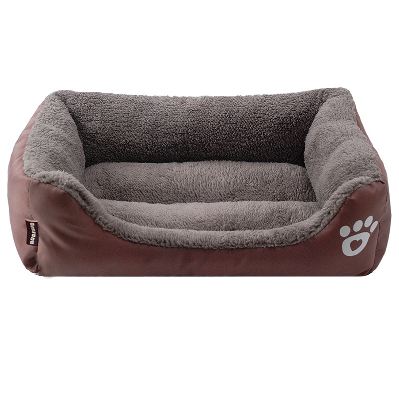 Fleece Dog Bed with Waterproof Bottom