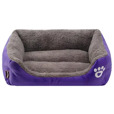 Fleece Dog Bed with Waterproof Bottom