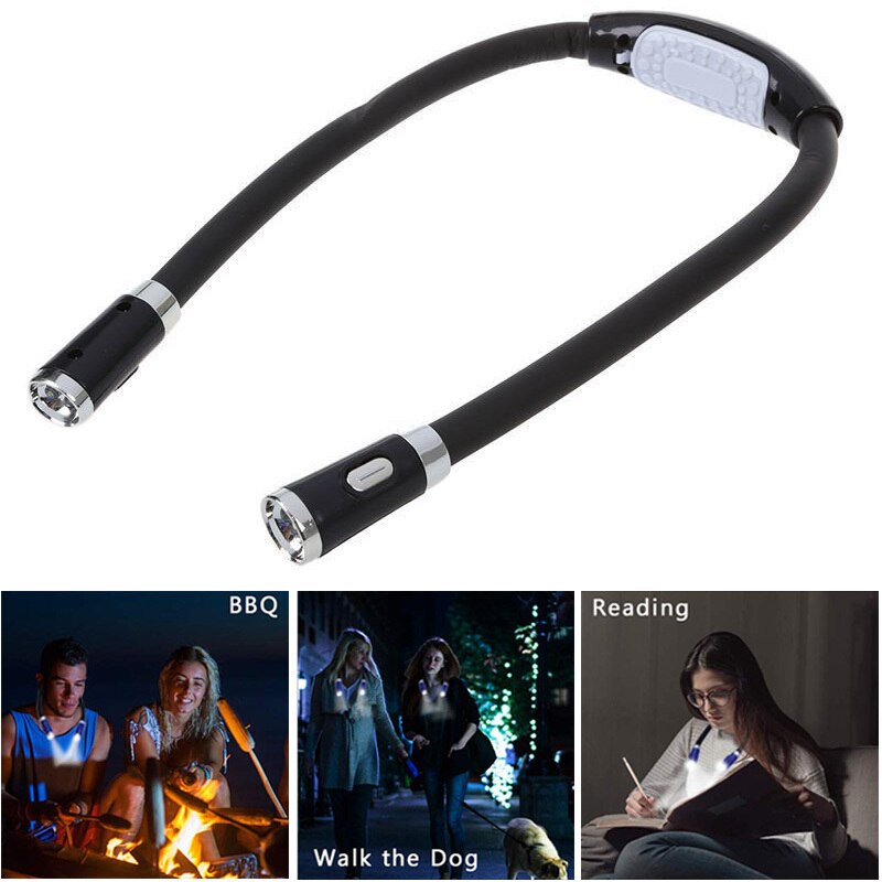 Flexible 4 LED Neck Reading Light Flexible 4 LED Neck Reading Light