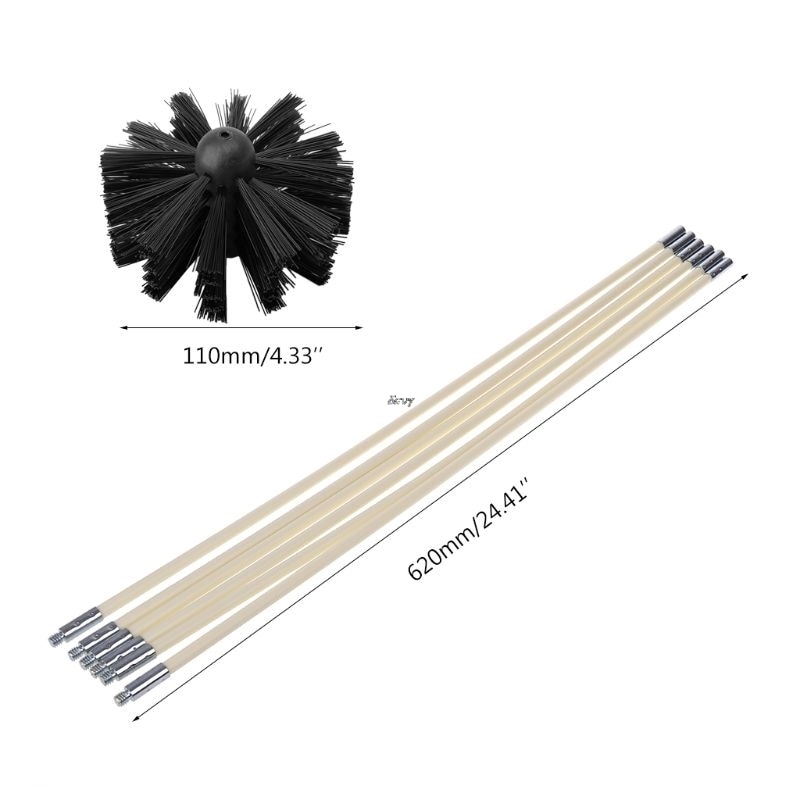 Flexible Pipe Cleaning Brushes Set (7pcs) Flexible Pipe Cleaning Brushes Set (7pcs)