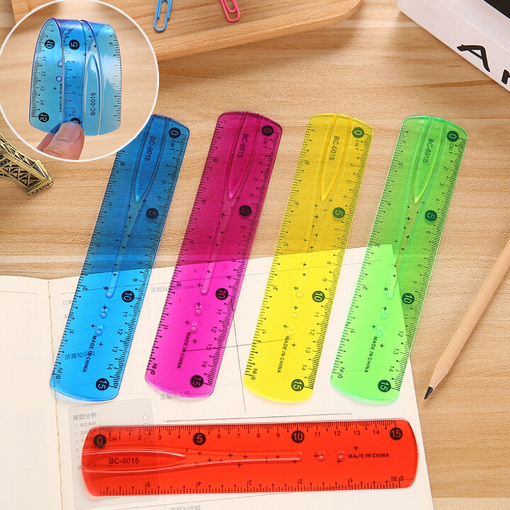 Flexible Ruler Soft Clear Measuring Tool Flexible Ruler Soft Clear Measuring Tool