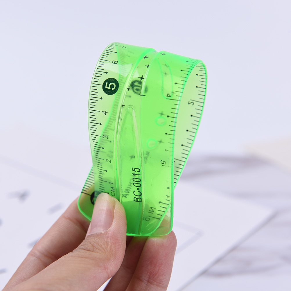 Flexible Ruler Soft Clear Measuring Tool Flexible Ruler Soft Clear Measuring Tool