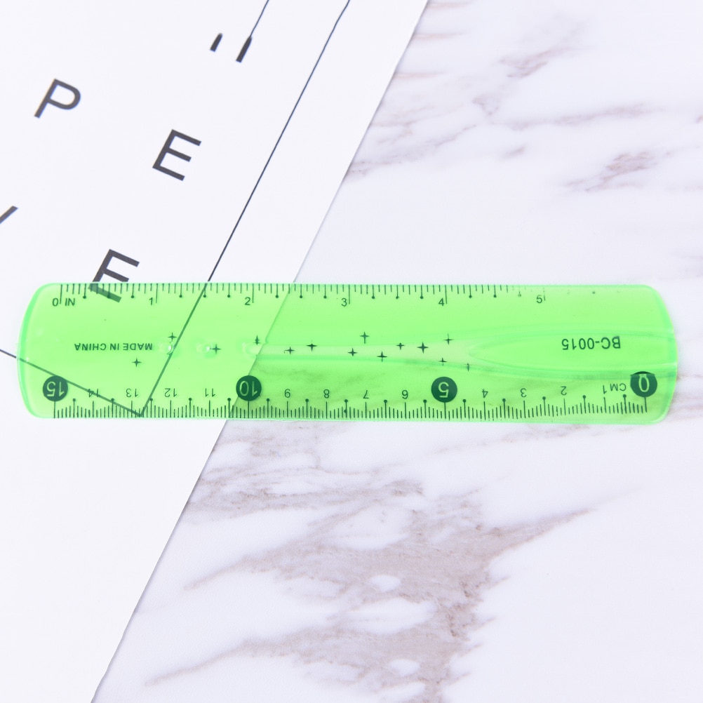 Flexible Ruler Soft Clear Measuring Tool Flexible Ruler Soft Clear Measuring Tool