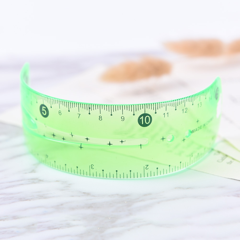 Flexible Ruler Soft Clear Measuring Tool Flexible Ruler Soft Clear Measuring Tool