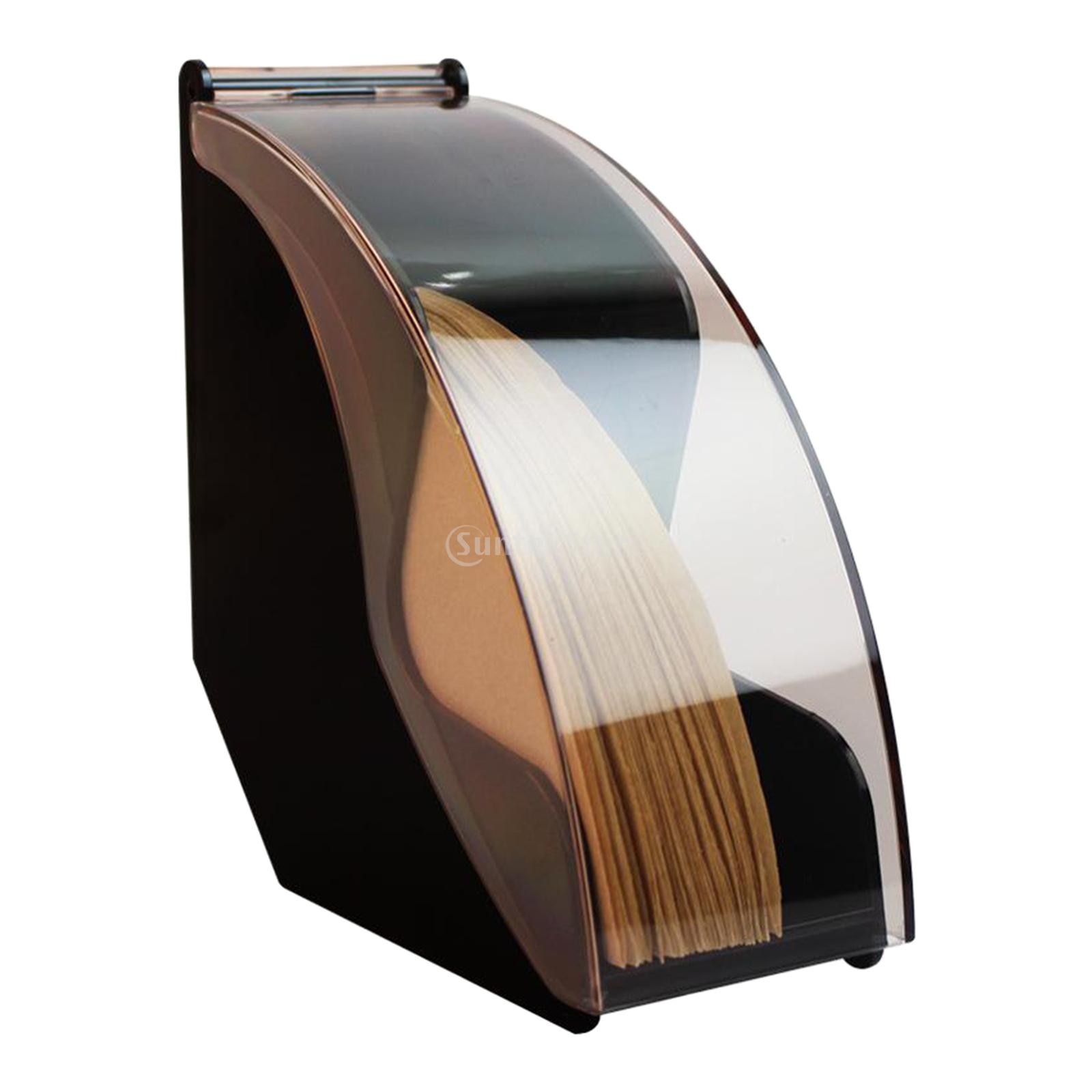 Flip Cover Coffee Filter Holder Dispenser Flip Cover Coffee Filter Holder Dispenser