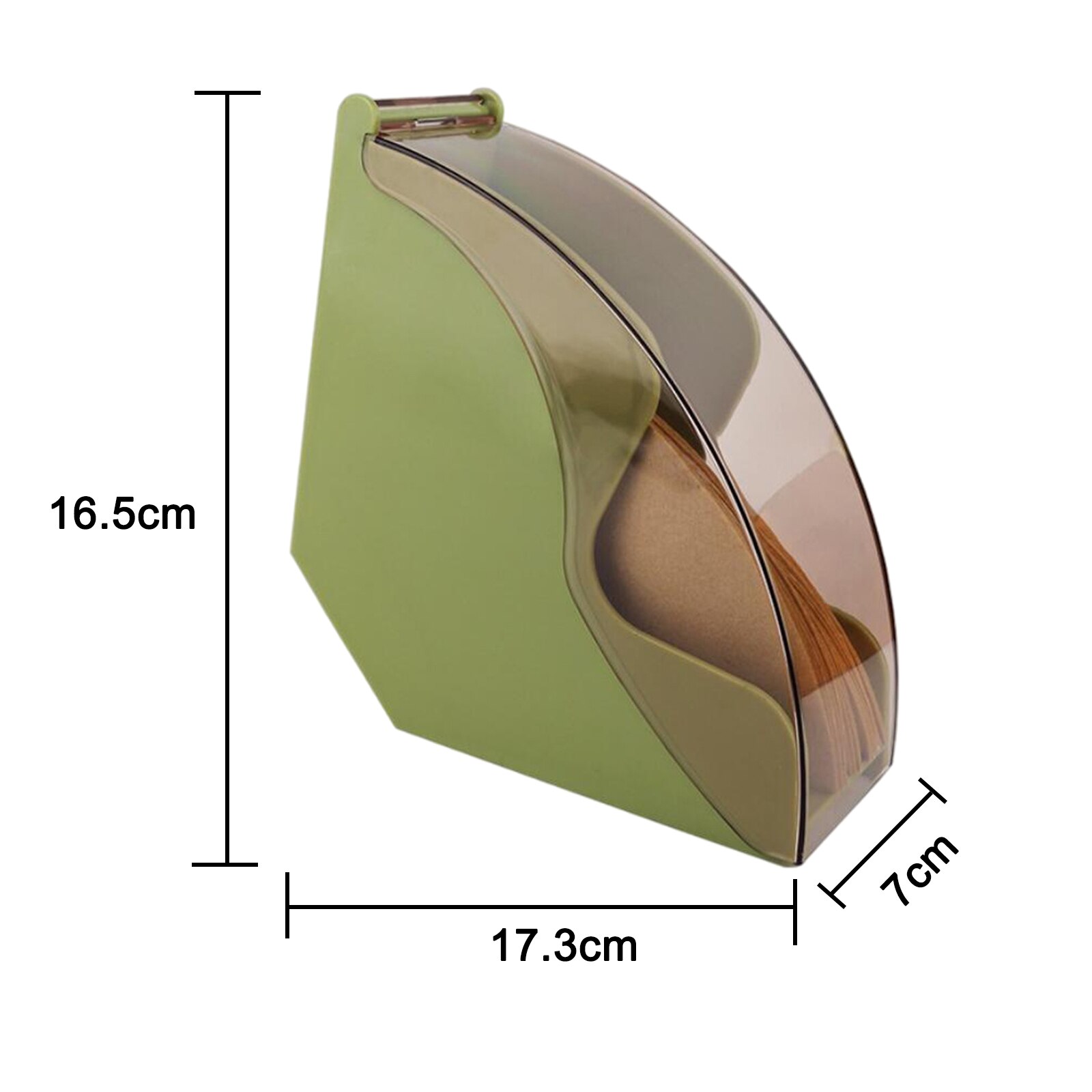 Flip Cover Coffee Filter Holder Dispenser Flip Cover Coffee Filter Holder Dispenser