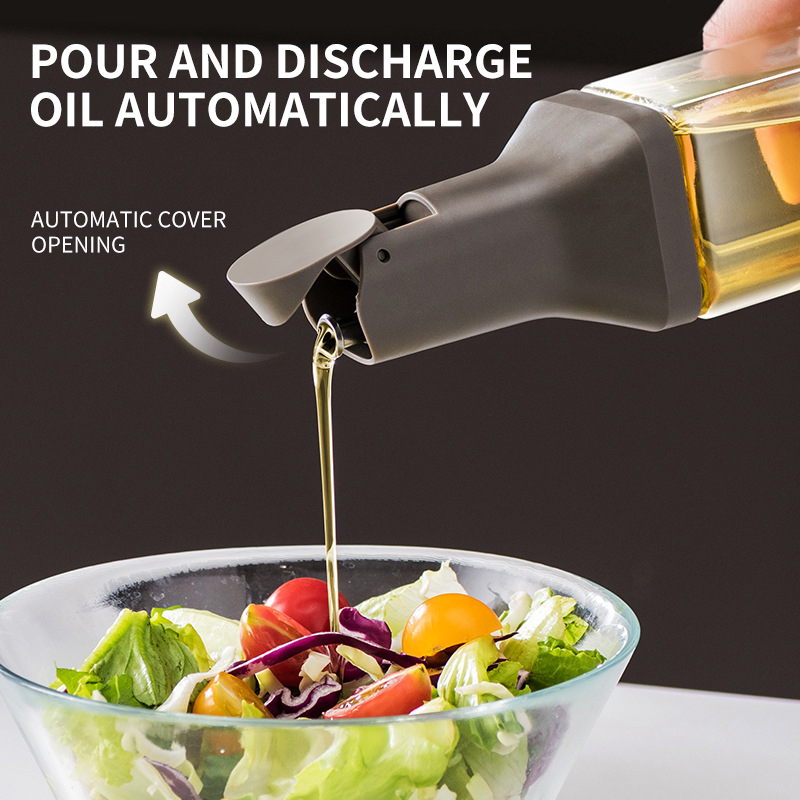 Flip Lid Olive Oil Dispenser Bottle