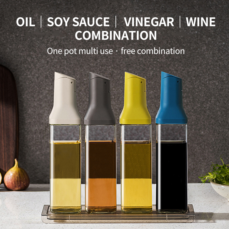 Flip Lid Olive Oil Dispenser Bottle