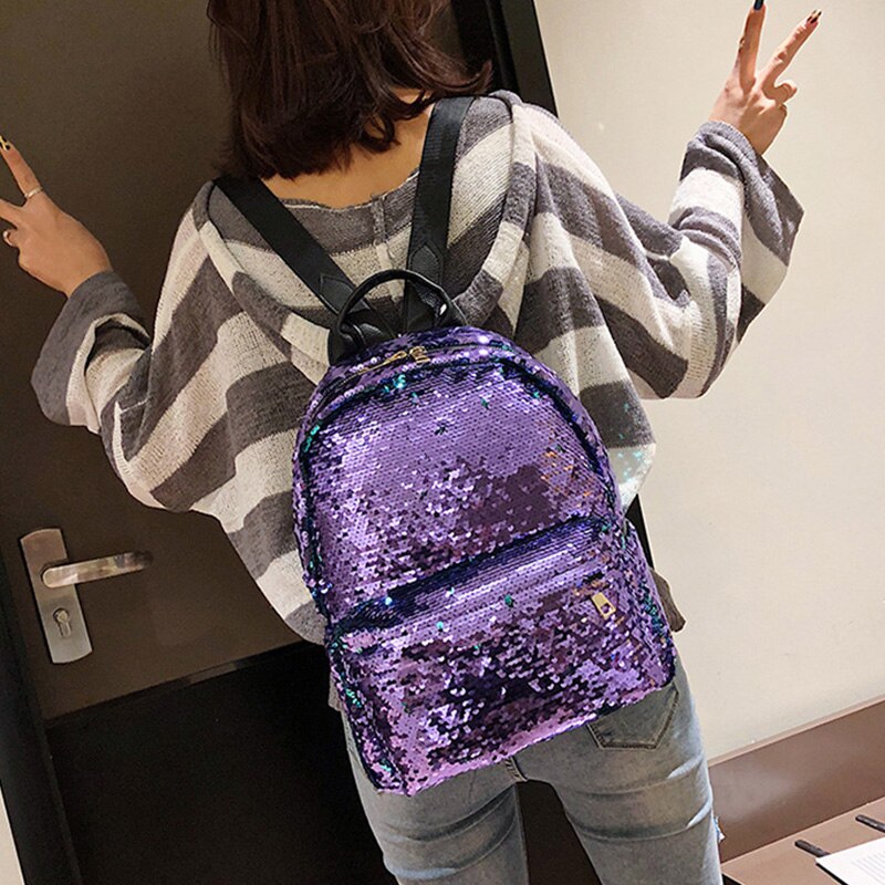Flip Sequin Backpack Fashion Bag Flip Sequin Backpack Fashion Bag