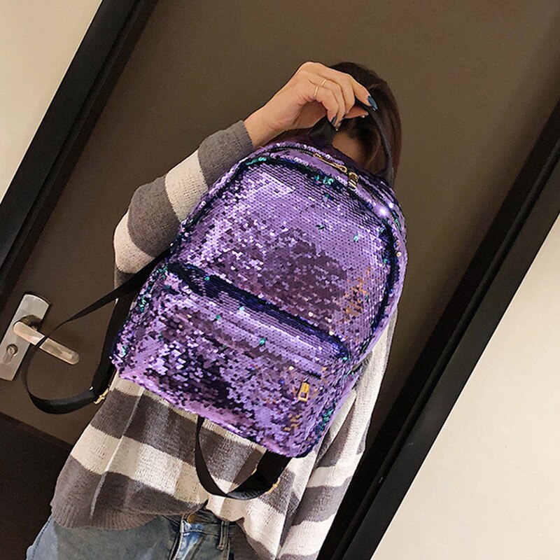 Flip Sequin Backpack Fashion Bag Flip Sequin Backpack Fashion Bag
