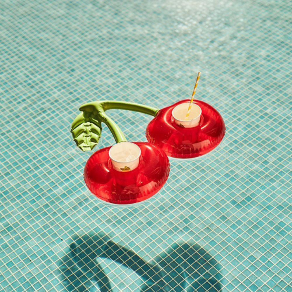 Floating Drink Holder for Pool Inflatable Coaster Floating Drink Holder for Pool Inflatable Coaster