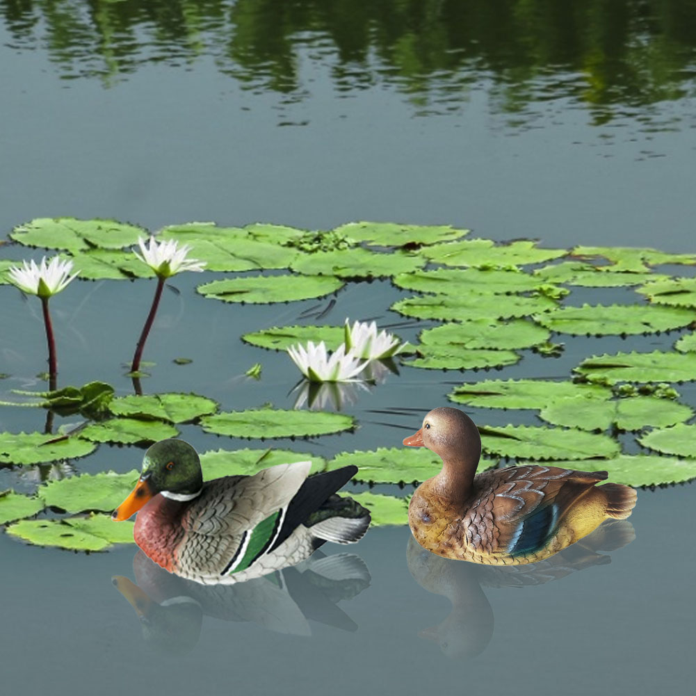 Floating Garden Duck Statue