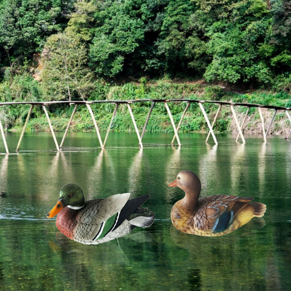 Floating Garden Duck Statue