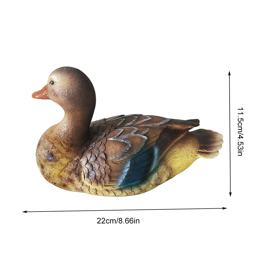 Floating Garden Duck Statue