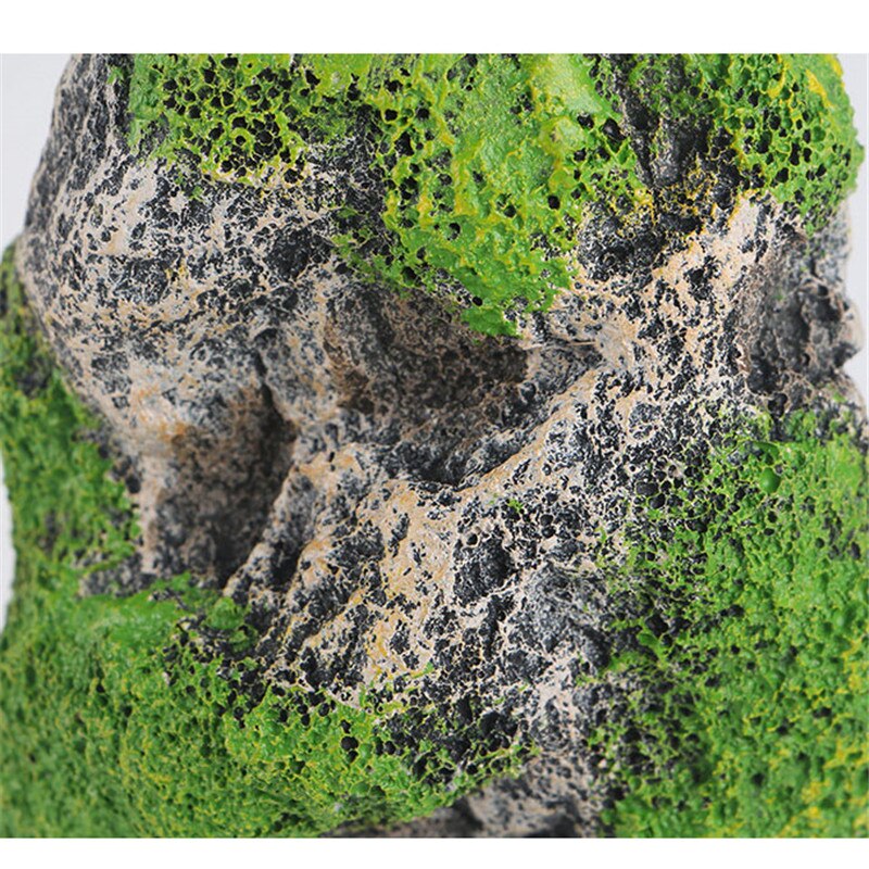 Floating Rock Aquarium Decor with Suction