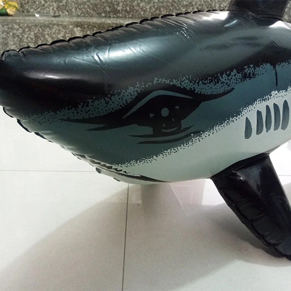 Floating Shark Float Toy Kids Adults Inflatable Water Swimming Pool Simulation Whale Fish Animals Toys Pool Accessories