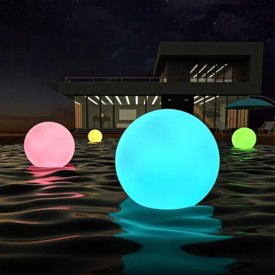 Floating Solar Pool Ball with LED Floating Solar Pool Ball with LED