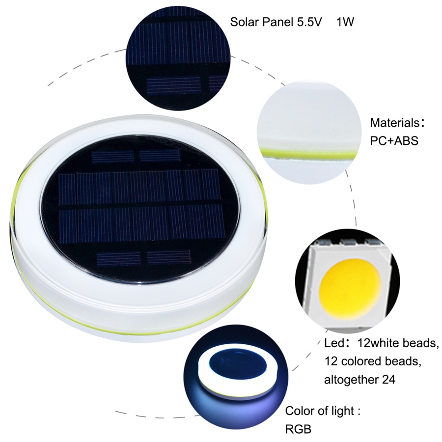Floating Solar Pool Light with Remote Control Floating Solar Pool Light with Remote Control