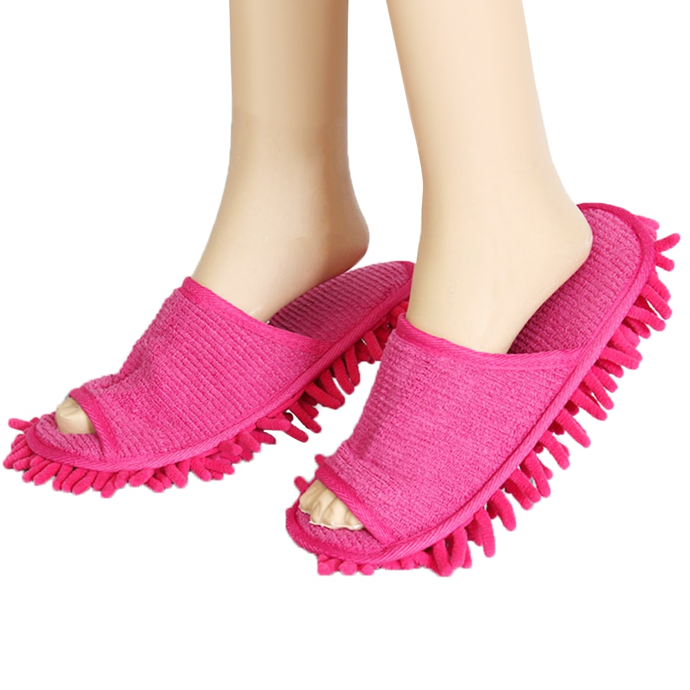Floor Cleaning Slippers Mop Slip On