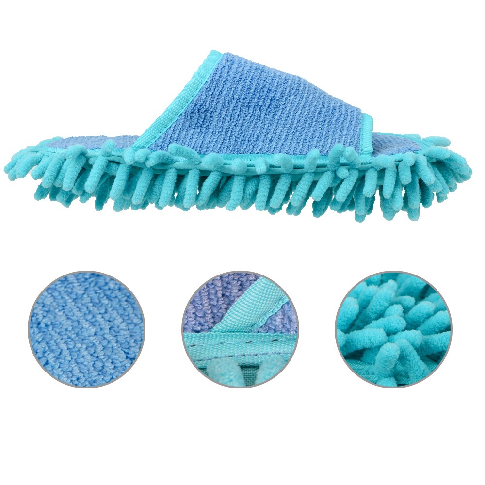 Floor Cleaning Slippers Mop Slip On