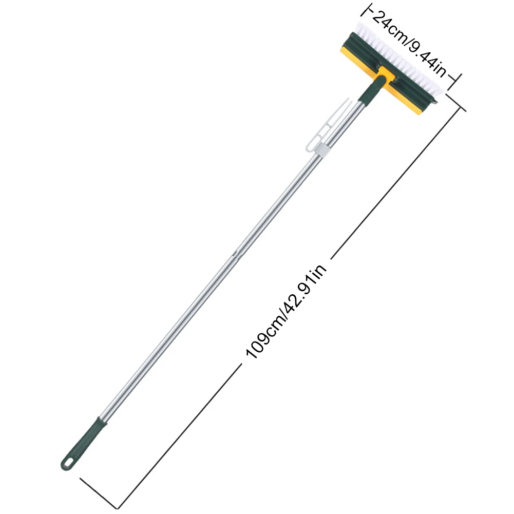 Floor Scrub Brush 3 in 1 Long Handle Removable Adjustable Wiper Broom Tools Tile Magic Squeegee Cleaning Kitchen Floor Scrub Brush 3 in 1 Long Handle Removable Adjustable Wiper Broom Tools Tile Magic Squeegee Cleaning Kitchen