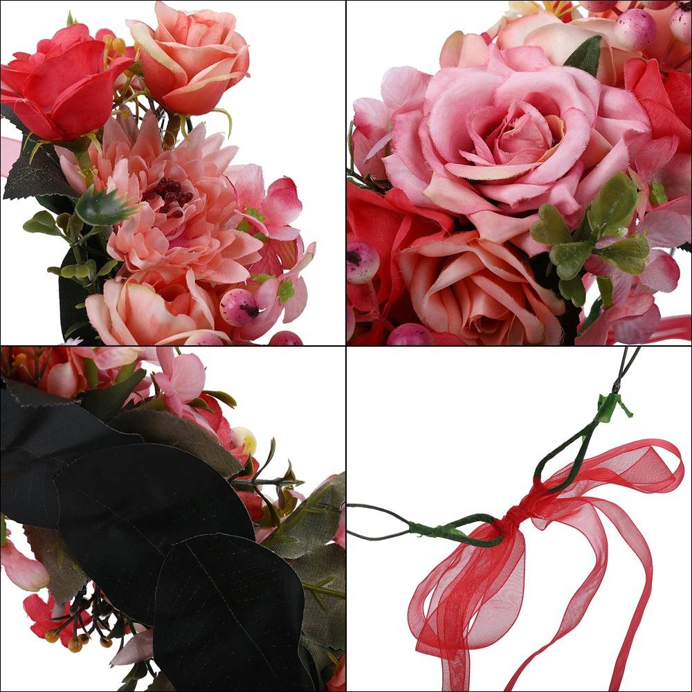 Floral Crown Artificial Flower Headpiece Floral Crown Artificial Flower Headpiece