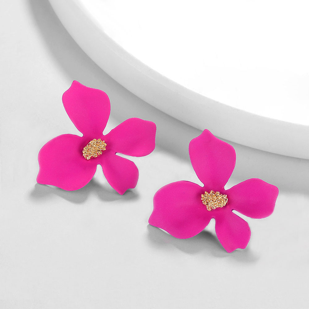 Floral Earrings Ladies Accessory Floral Earrings Ladies Accessory