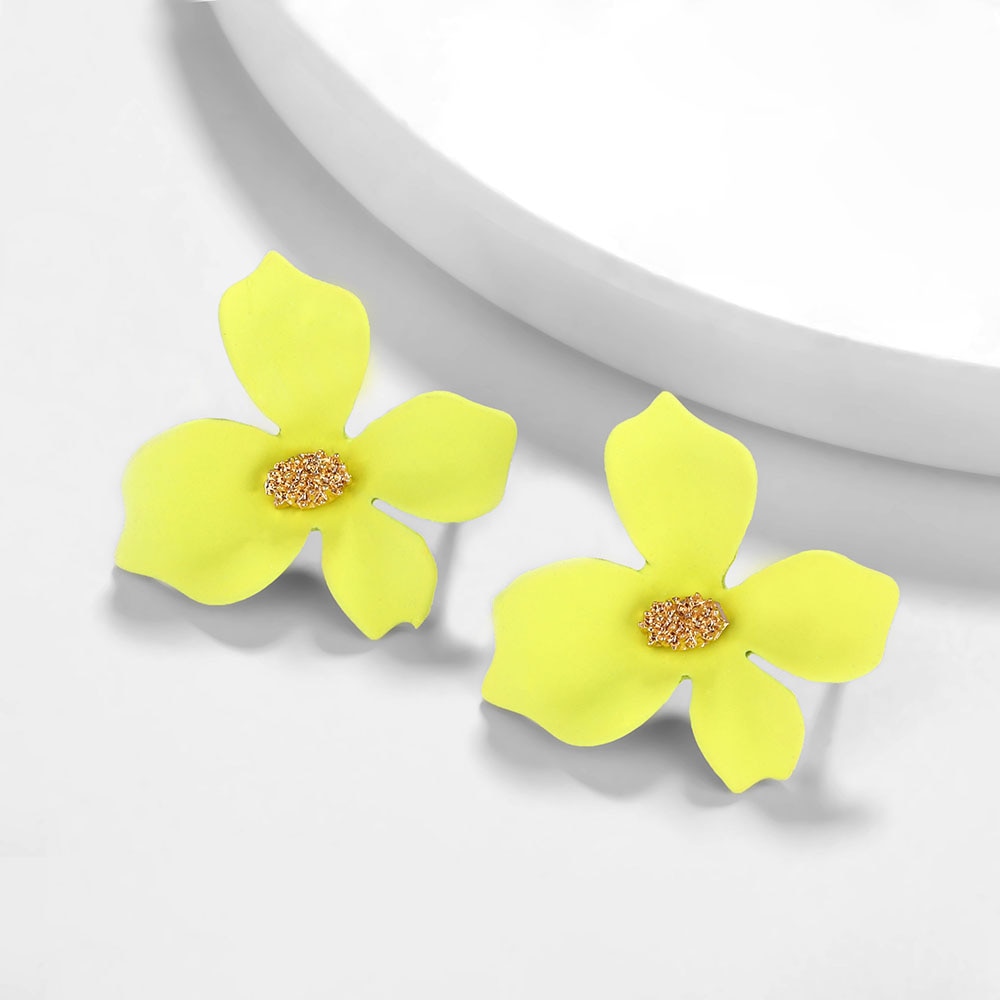 Floral Earrings Ladies Accessory Floral Earrings Ladies Accessory