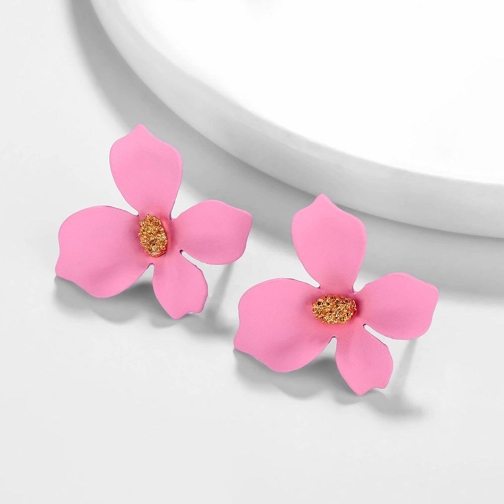 Floral Earrings Ladies Accessory Floral Earrings Ladies Accessory