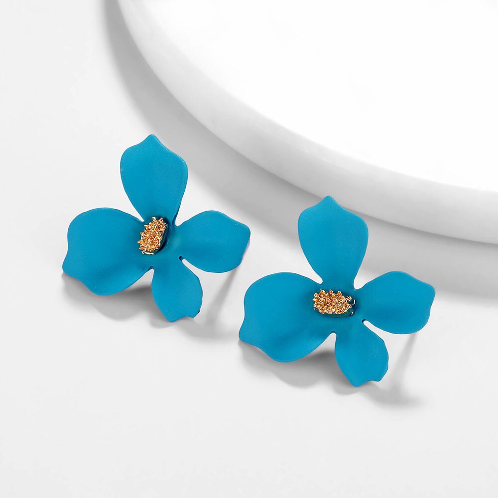 Floral Earrings Ladies Accessory Floral Earrings Ladies Accessory