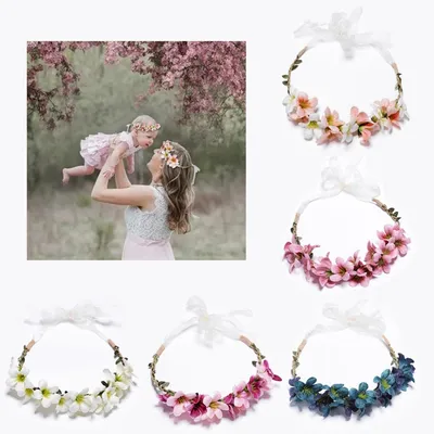 Floral Headbands Kids Hair Accessories Floral Headbands Kids Hair Accessories