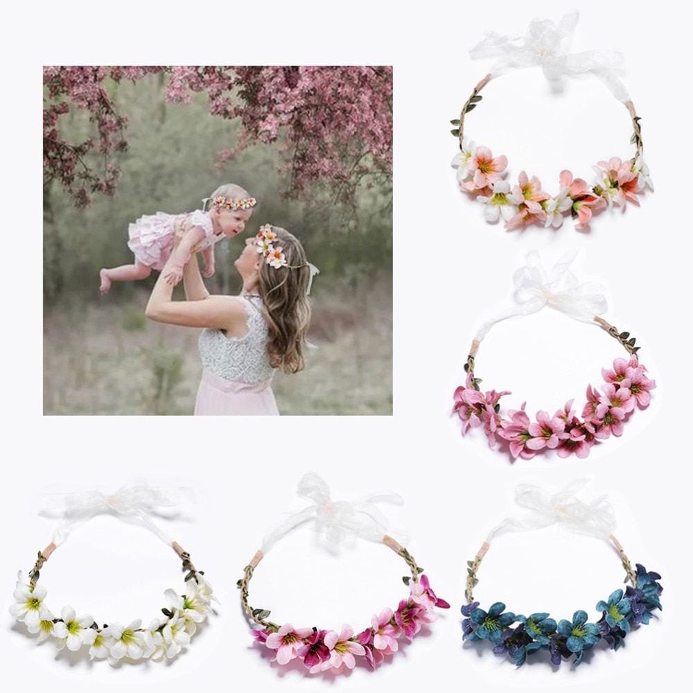 Floral Headbands Kids Hair Accessories Floral Headbands Kids Hair Accessories