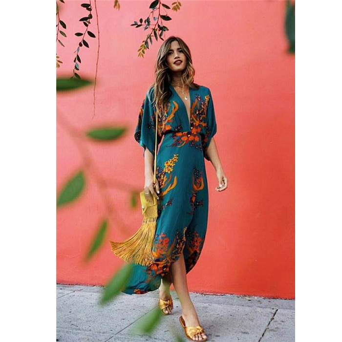 Floral Wrap Dress Ladies Fashionwear Floral Wrap Dress Ladies Fashionwear