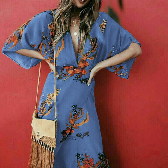 Floral Wrap Dress Ladies Fashionwear Floral Wrap Dress Ladies Fashionwear