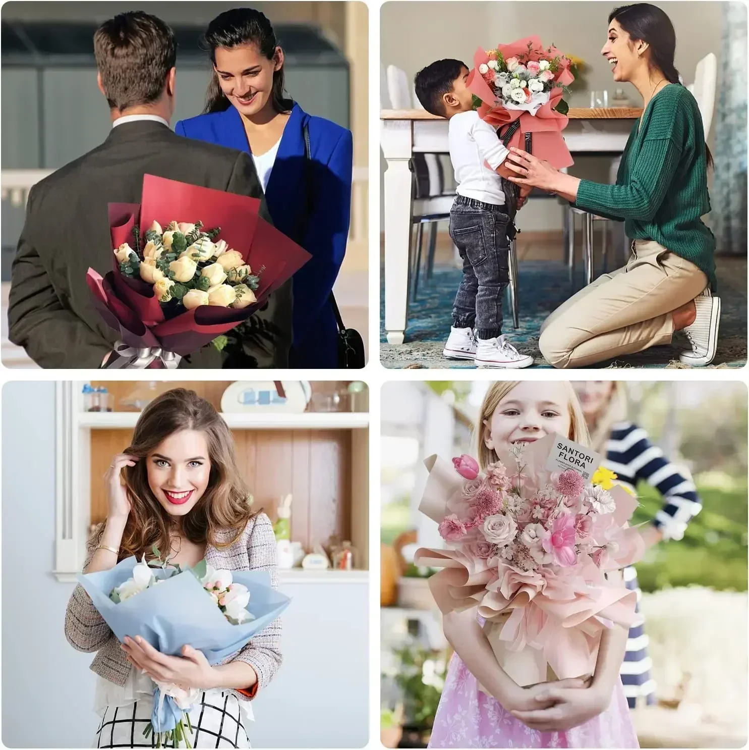 Florist Paper Sheets Bouquet Wrapper (10 pcs)