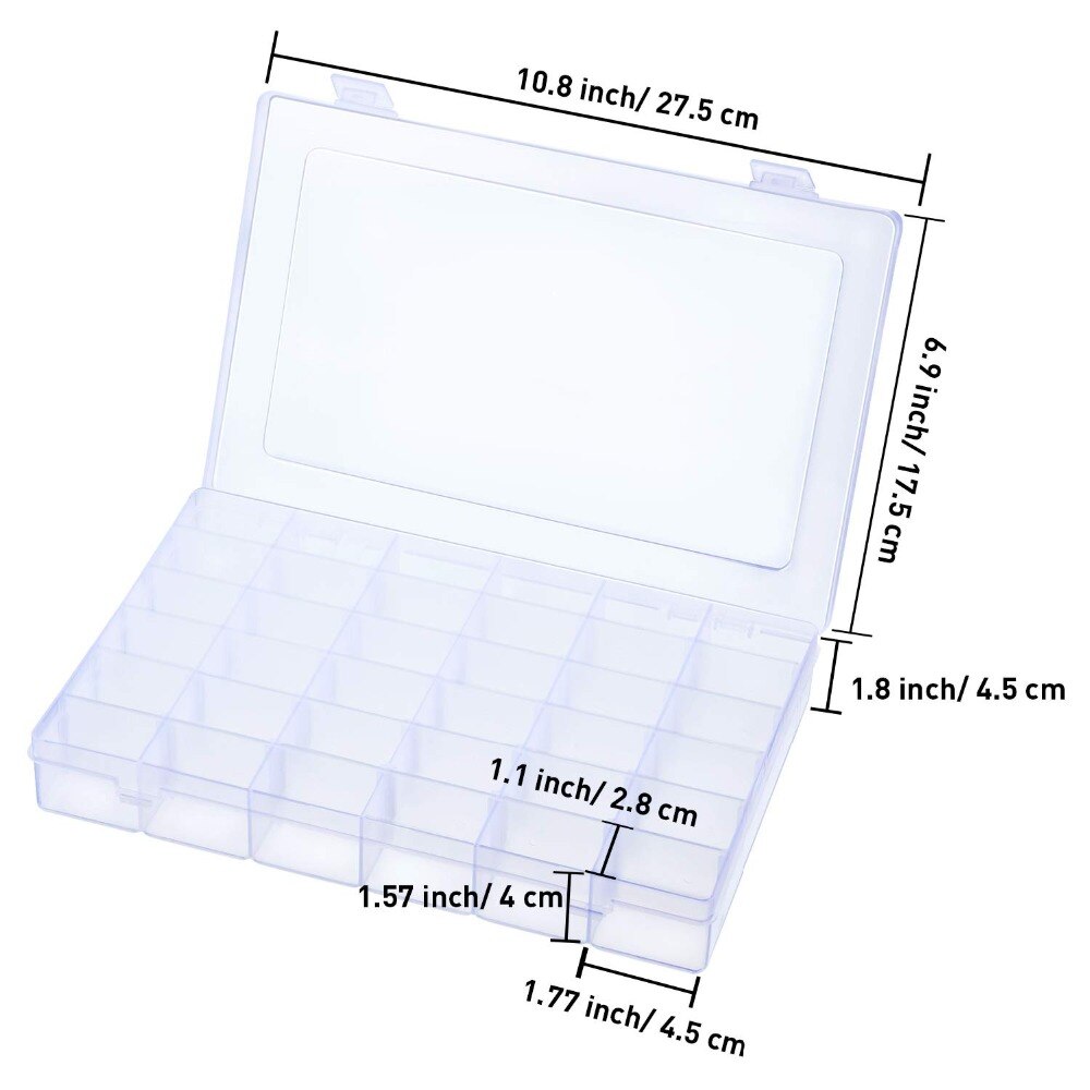 Floss Organizer 36-Grid Storage Box