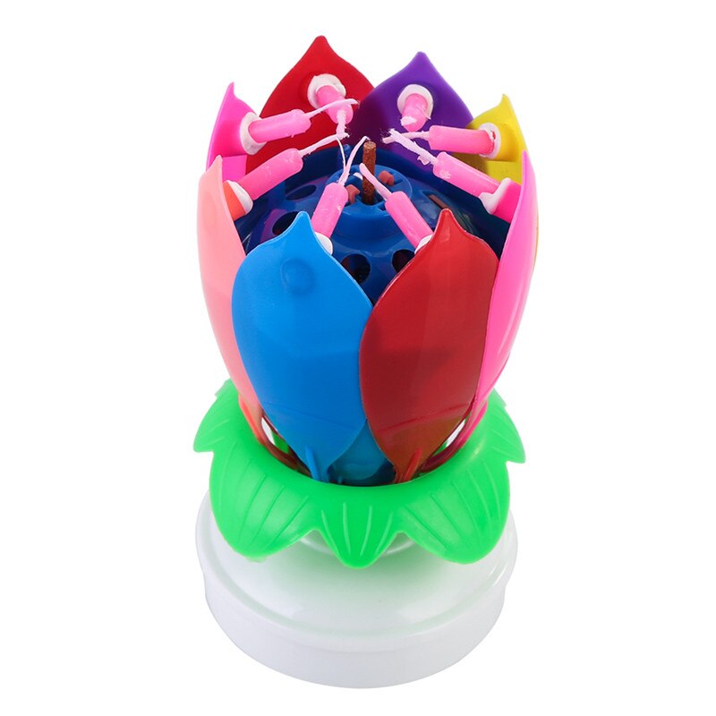 Flower Candles Rotating Birthday Candles Flower Candles Rotating Birthday Candles