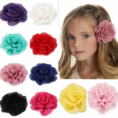 Flower Clip Rose Design Hair Accessories Flower Clip Rose Design Hair Accessories