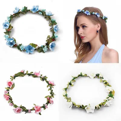 Flower Crown Fashionable Headband Flower Crown Fashionable Headband